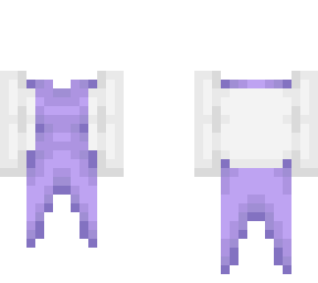 ob - cropped white top w/ purple dress