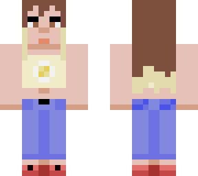 basic spring girl
