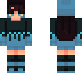 blue flames female