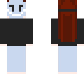 creepy mask girl