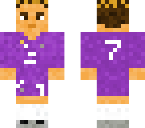noodle hair cr7 purple kit