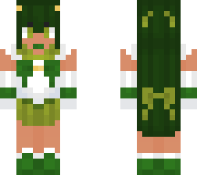 sailor 'oc green' / sailor moon (dont reupload)