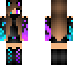 -edited- elemental wolf girl, but i changed the colors