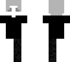 black and white emo