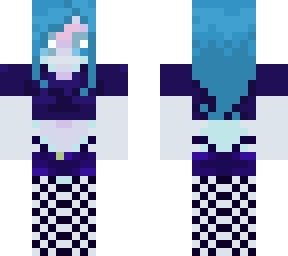 blue alien chick
