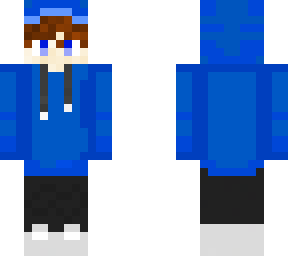 curly/fluffy hair boy in blue hoodie