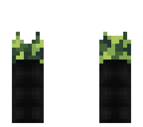 ob - camo green tanktop w/ black camo pants