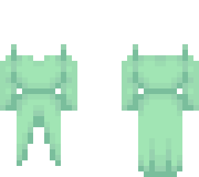 ob - forest flora pastel green dress v4
