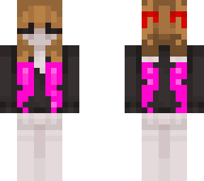 aesthetic girl with pink hair