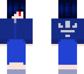 blue-haired girl
