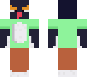 cartoon penguin