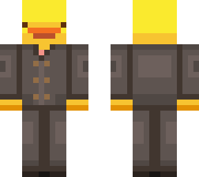 duck in a suit