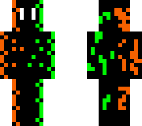 glitcher (orange & green)