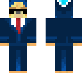 ocelot in suit with sunglasses, now with hat (original idea by meaaliyah)