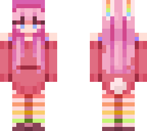 rainbow bunny (finished)