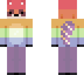 rainbow raccoon . ce