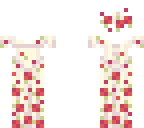 blooming peony (white + red) - base