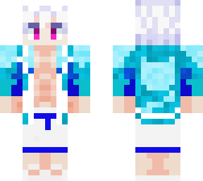 blue hawaii gojo purple eyes