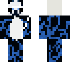 blue panda