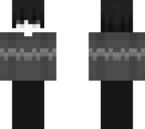 boy in black n white