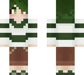 green hair skin update for 1.21