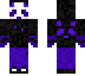 netherite hooded panda