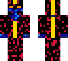 blue guy with red armor