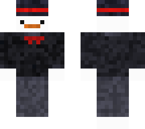 duck with a suit