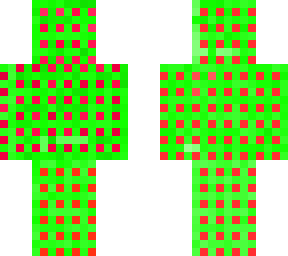 green and red doe