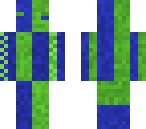green bule skin