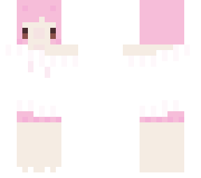 pink kitty winter girl