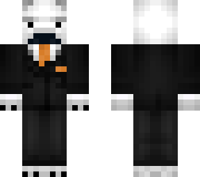 polar bear in a suit edit (edit of cabbagepanda)
