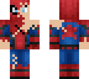 spider man civil war (battle damaged)