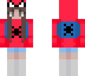 spidey girl hoodie 2