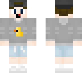 toku - minecraft skin duck sweater