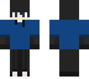 blue and black  boy
