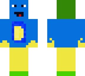 blue man