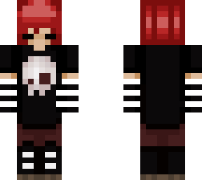 red hair emo