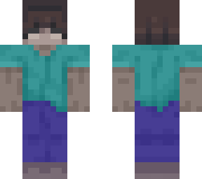 steve invertido | Minecraft Skin