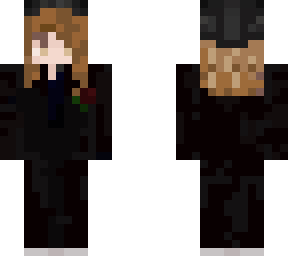suit beanie girl