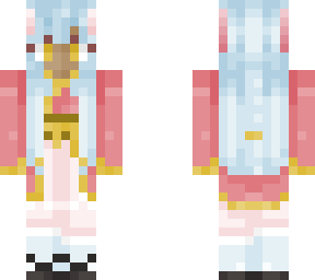 blue gold n pink