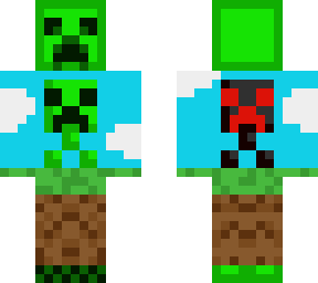 creeper in creeper nature hoodie (ds)