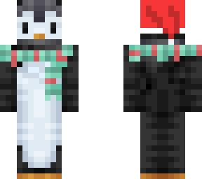 penguin (mint scarf)