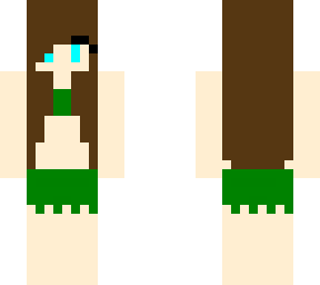 pool party (dark green swim skirt)