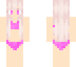 blonde girl in bikini