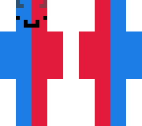 blue and red remake