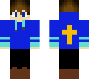 blue christian boy