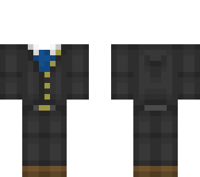 business suit base (blue tie ver.)