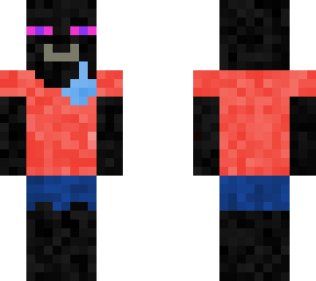 enderman in t shirt