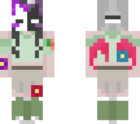 olive with mask